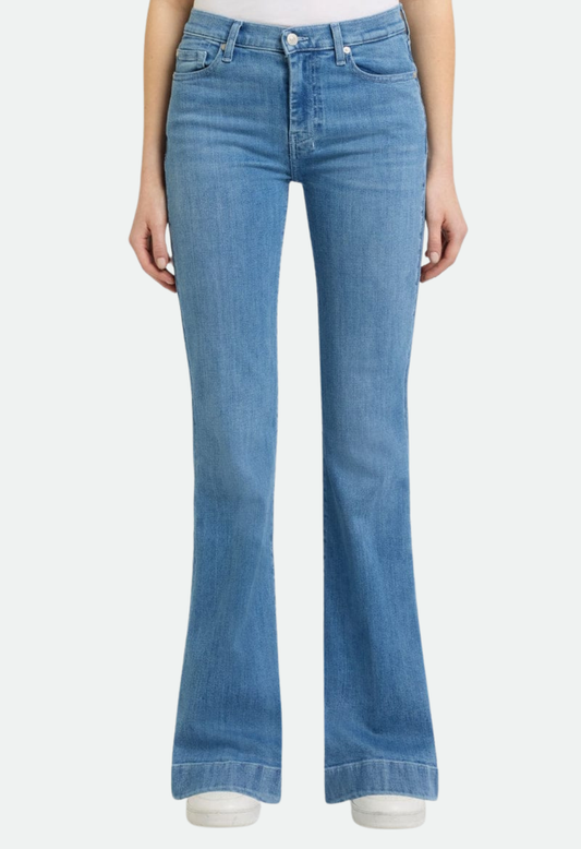 7 for all Mankind - Dojo Iceflow Light Blue 34 Leg