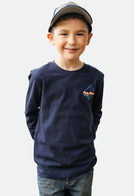 Pure Western Boys Clarke LS Tee – No Exchanges or Refunds – No Exchanges or Refunds