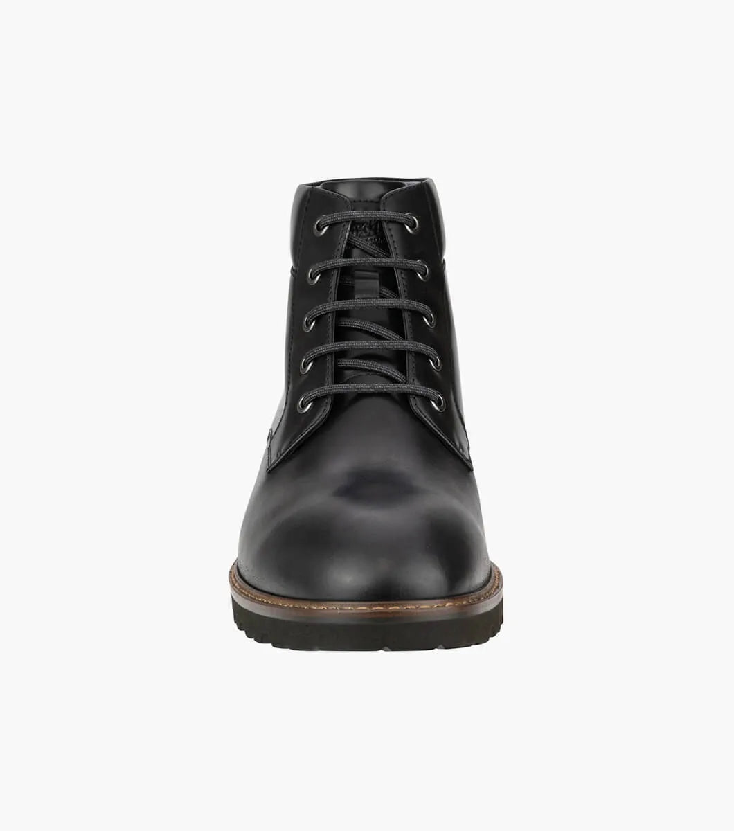 Florsheim Mens Renegade Chukka  Plain Toe Chukka Boot - Black
