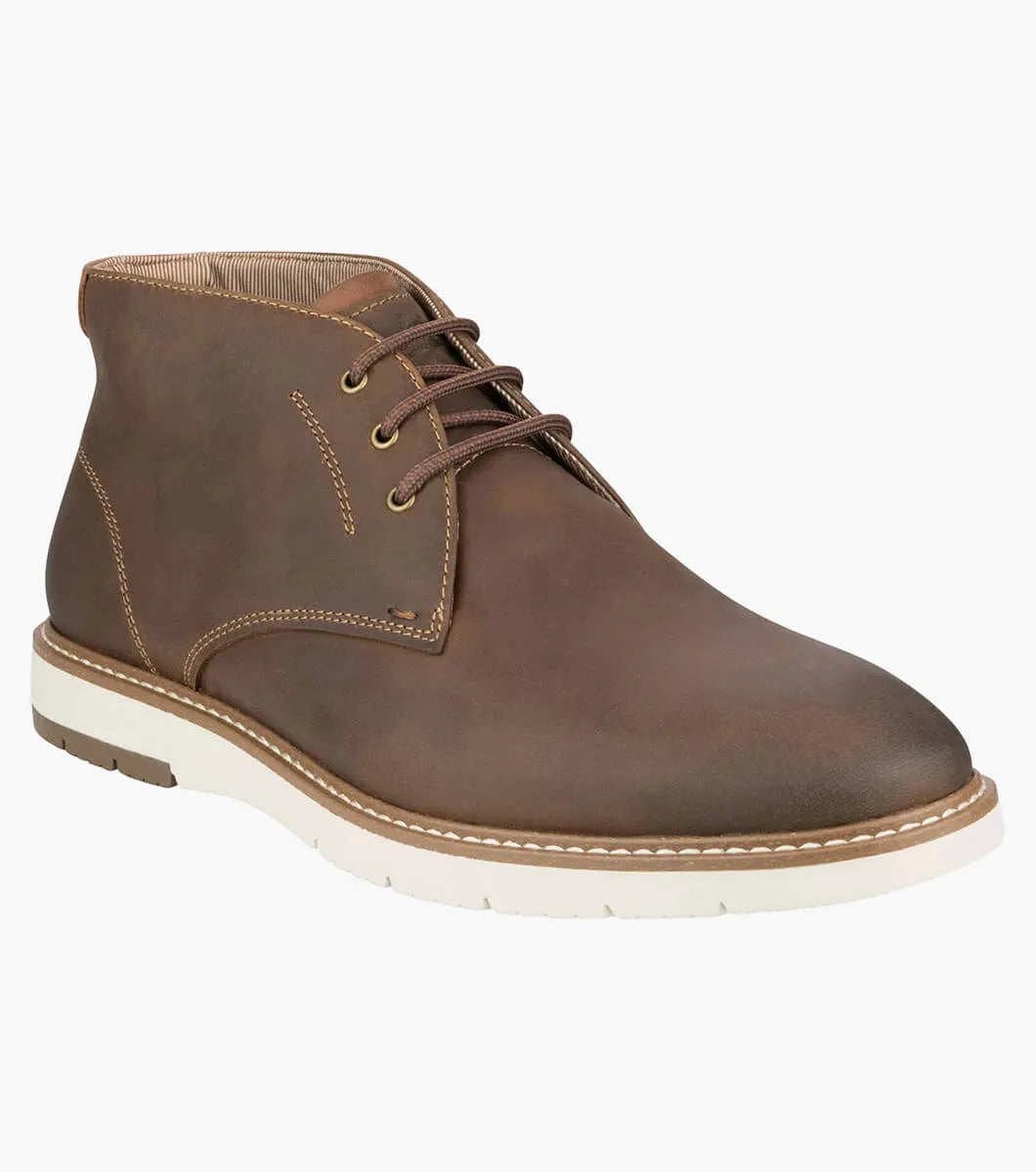 Florsheim Mens Vibe Chukka Plain Toe Chukka Boot - Brown