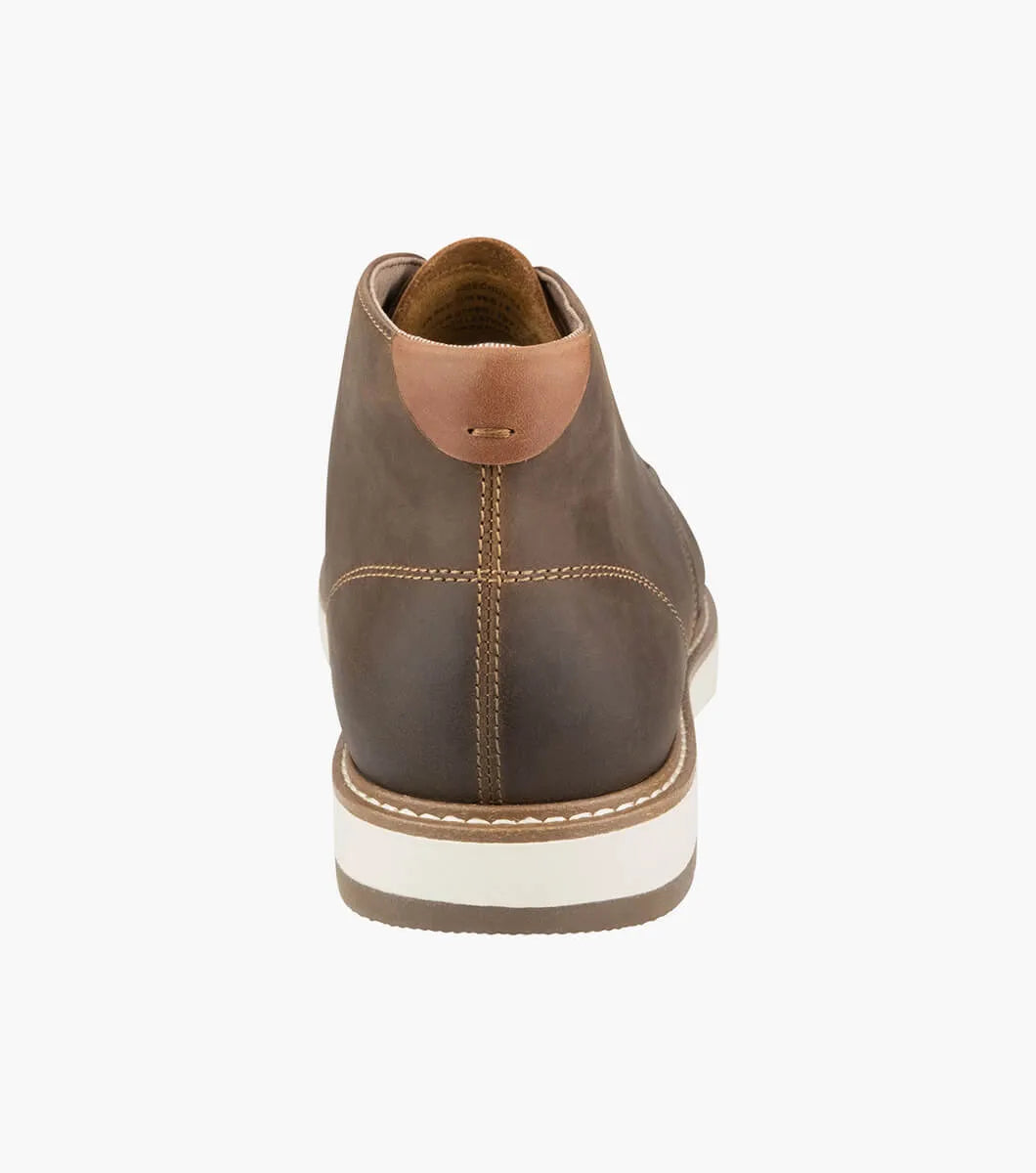Florsheim Mens Vibe Chukka Plain Toe Chukka Boot - Brown