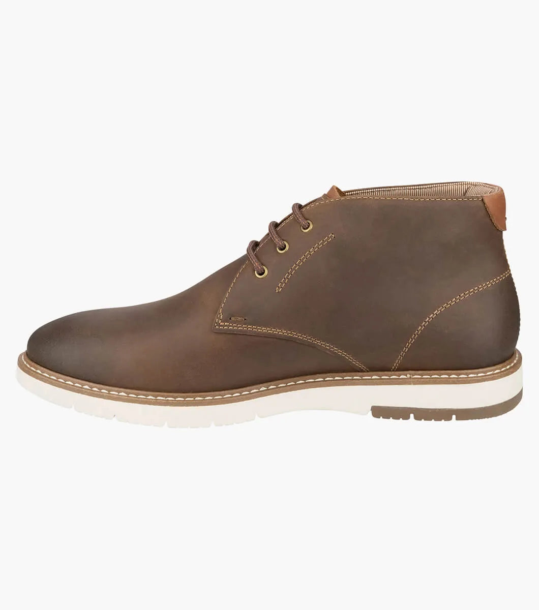 Florsheim Mens Vibe Chukka Plain Toe Chukka Boot - Brown
