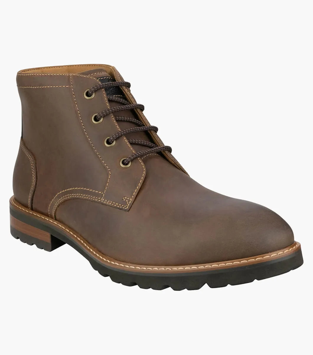 Florsheim Mens Renegade 4H Boot  Plain Toe Chukka Boot - Brown
