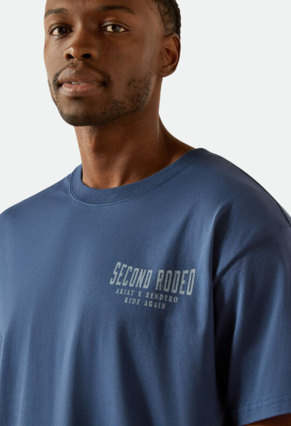 Ariat Men's Sendero Second Rodeo T-Shirt - Dark Denim