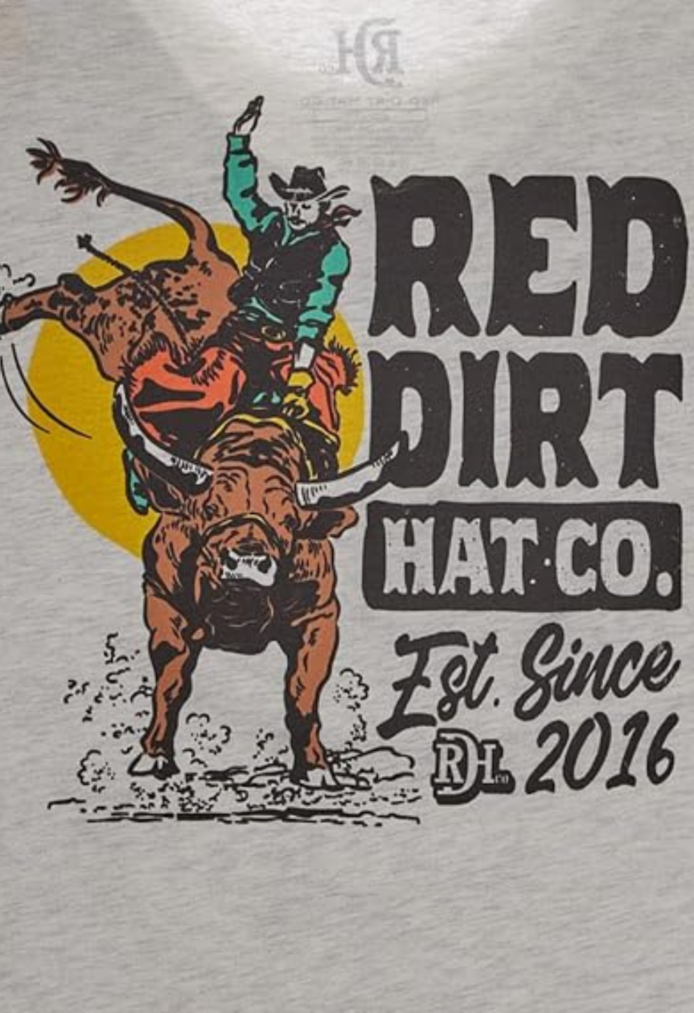 Red Dirt Hat Company Money Bull Natural Tee
