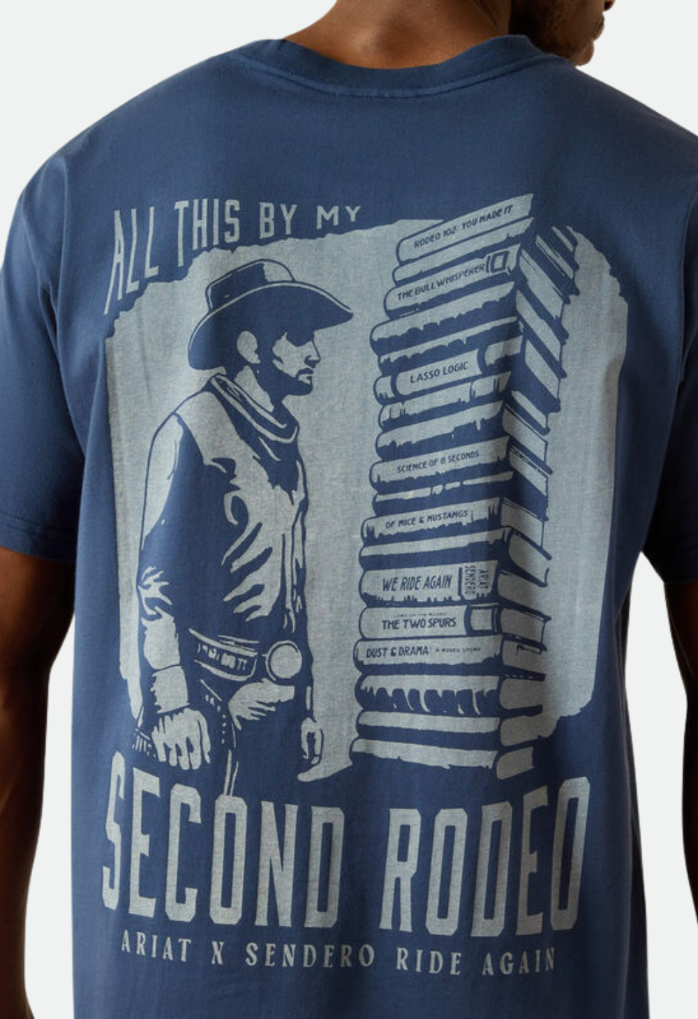 Ariat Men's Sendero Second Rodeo T-Shirt - Dark Denim