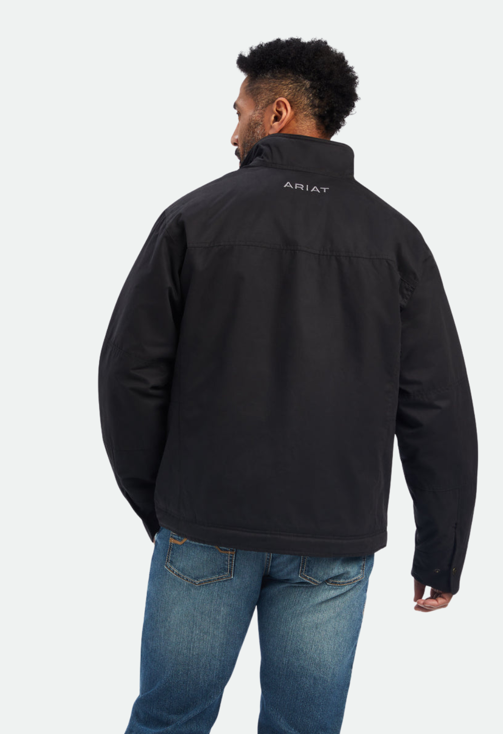 Ariat Mens Grizzly Canvas Jacket (Black) - CLEARANCE