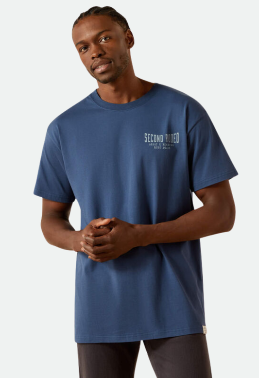 Ariat Men's Sendero Second Rodeo T-Shirt - Dark Denim