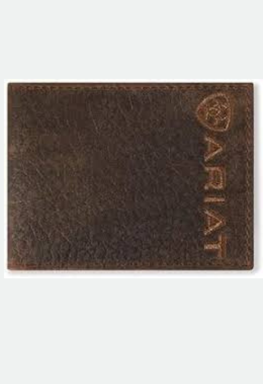 Ariat Mens Rodeo Bullhide Bifold Wallet
