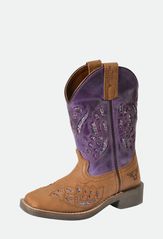 PURE WESTERN CHILDRENS DASH BOOT