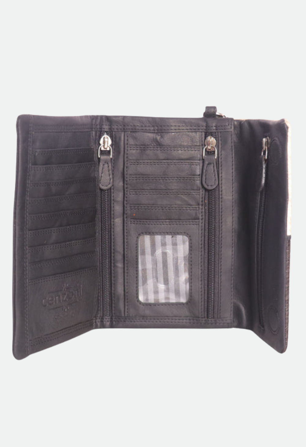 Cenzoni Ladies Hairon Wallet - ZOPHFT01 TAN