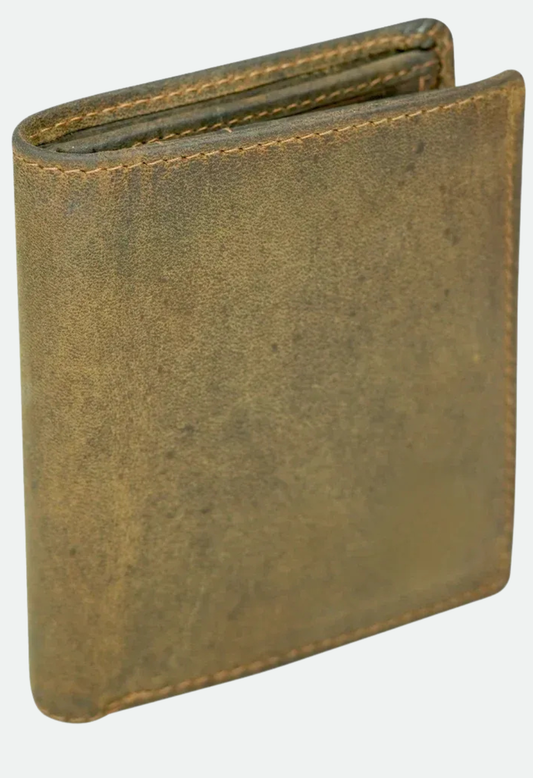 Cenzoni Leather Men's Wallet - Camel - ZGW8121CAM