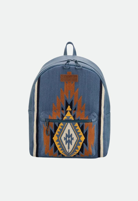 Wrangler Maya Aztec Backpack - Blue
