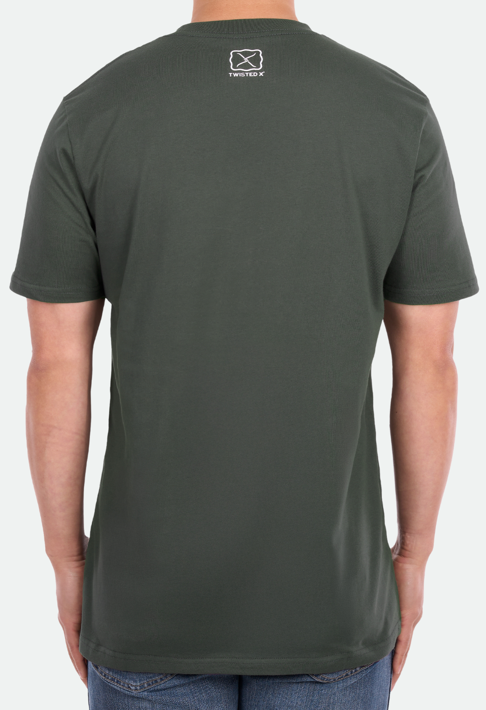 Twisted X Men's Tim Short Sleeve Tee - Green