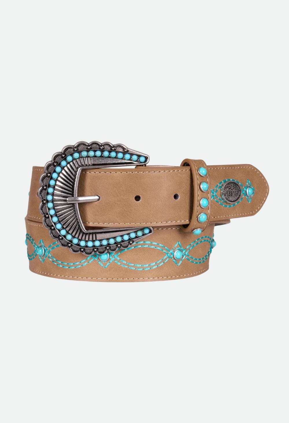 Pure Western Women's Jojo Belt - Light Tan