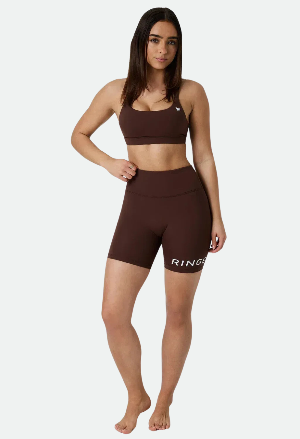 Ringers Western Women's Anikafit  Signature Short - Chocolate