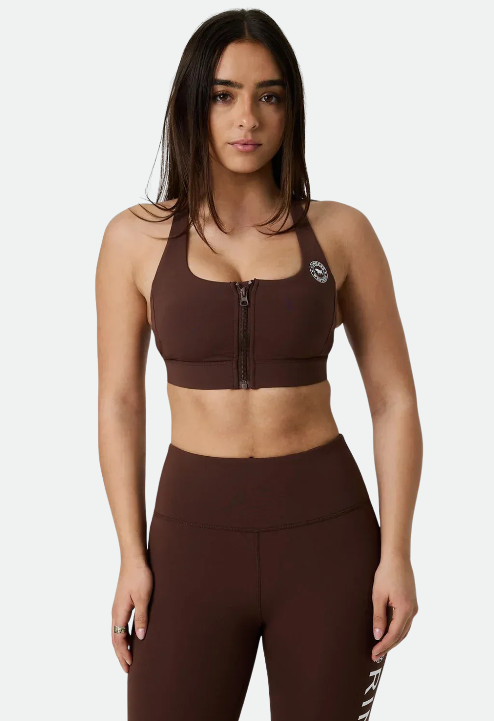 Ringers Western Anikafit Women's Zip Front Support Crop