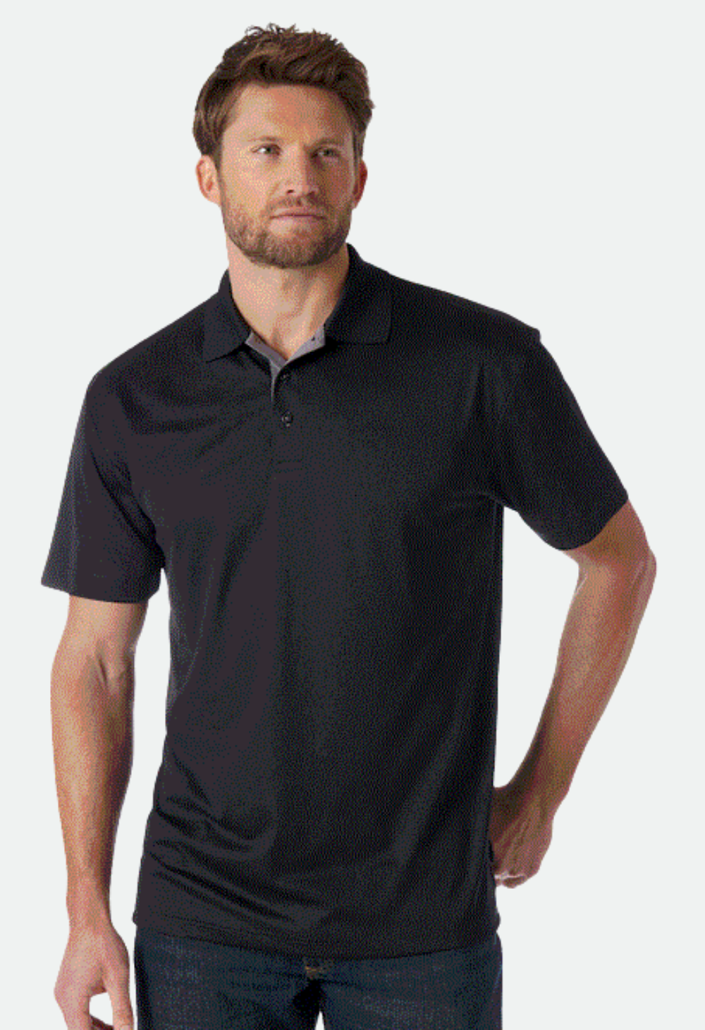 Wrangler USA 20X Comfort Performance Polo Black – No Exchanges or Refunds
