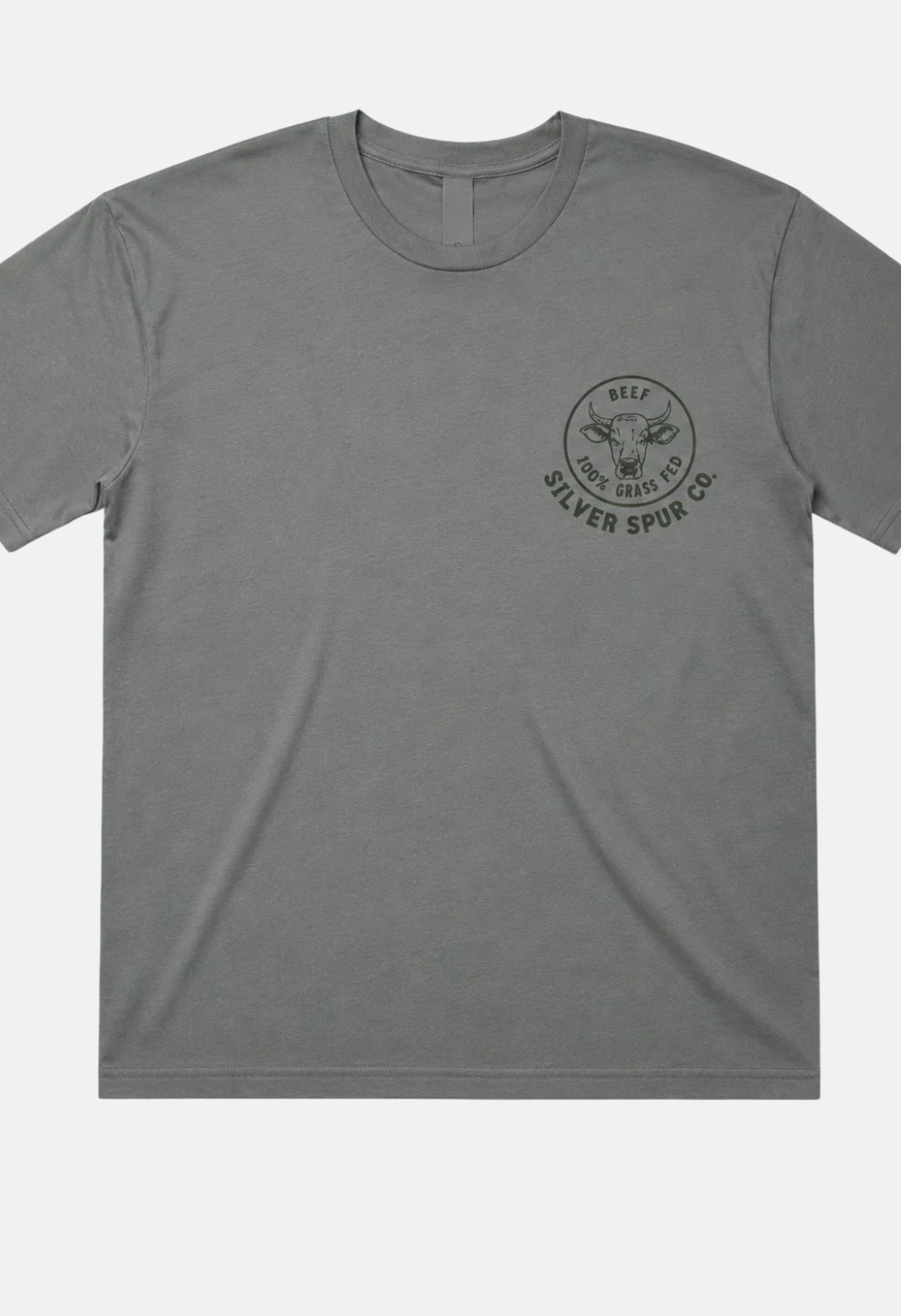 Silver Spur Hat Co. SS Cattle Co Tee - Shadow