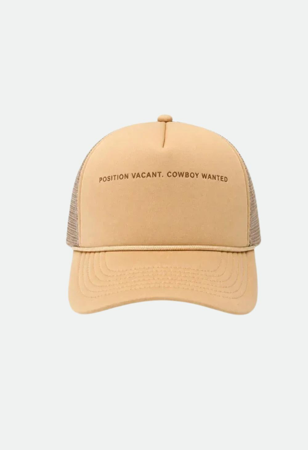 FAR MER Cowboy Wanted Trucker Cap