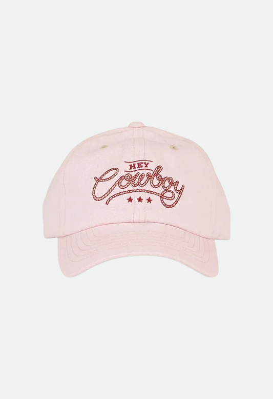 Ringers Western Women's Hey Cowboy Baseball Cap - Light Pink