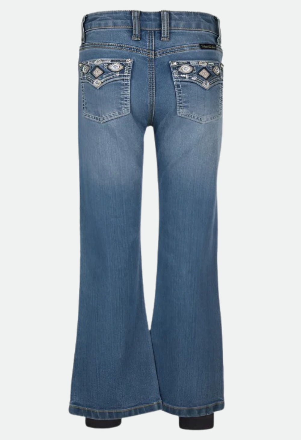 PURE WESTERN GIRLS GIA BOOT CUT JEAN (RETRO BLUE)