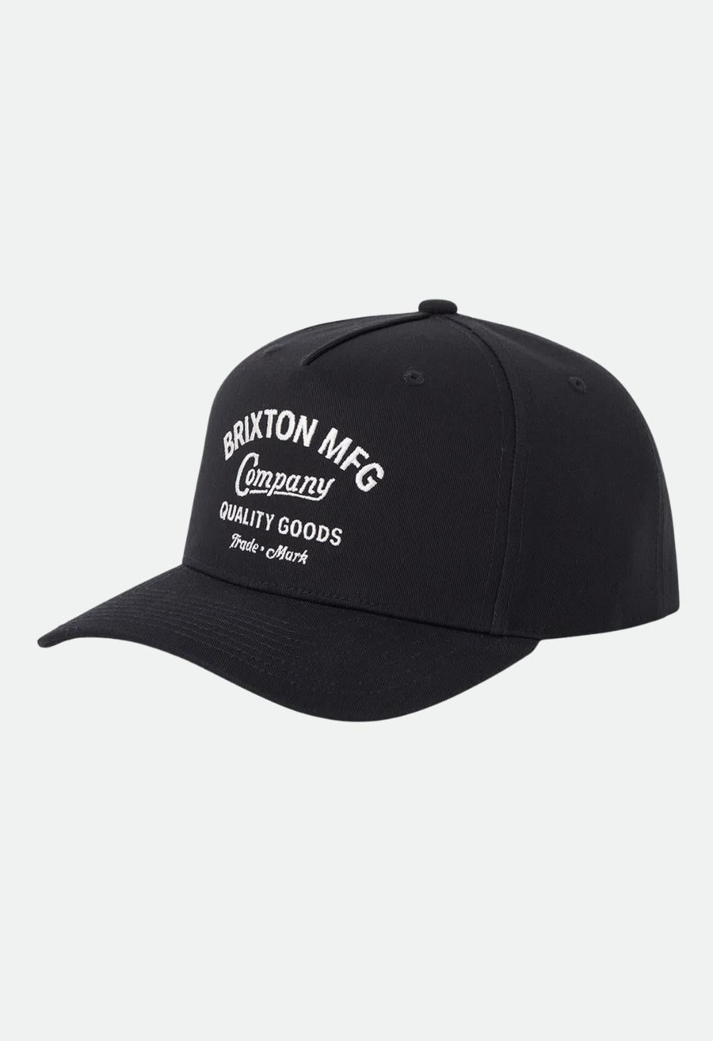 Brixton Unisex Stratton Snapback - Black