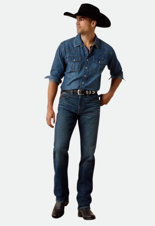 Ariat Mens M7 Slim Ray Classic Rise Pro Series Straight Leg Jeans Encinitas