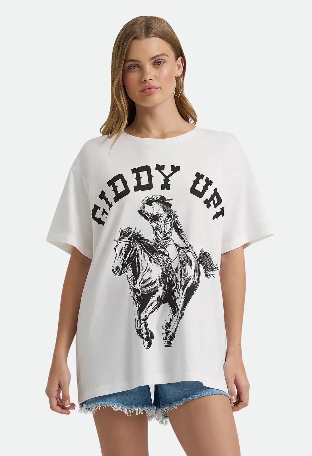 Wrangler Lainey Wilson x Giddy Up Tee