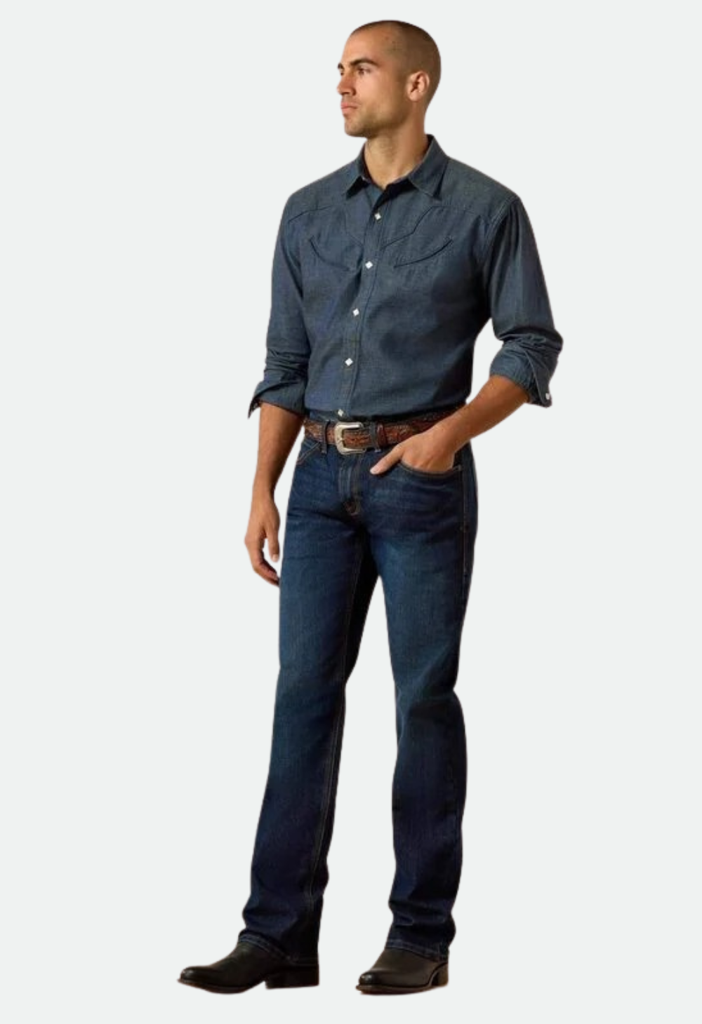 Ariat Mens M4 Relaxed Darian Boot Cut Jeans - Sullivan