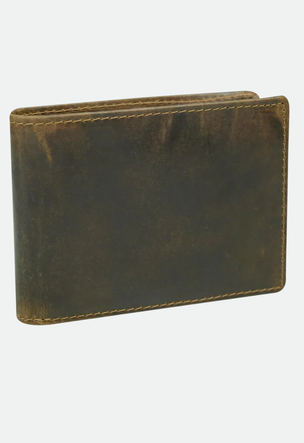 Cenzoni Leather Men's Wallet - Khaki - ZGW8171KH