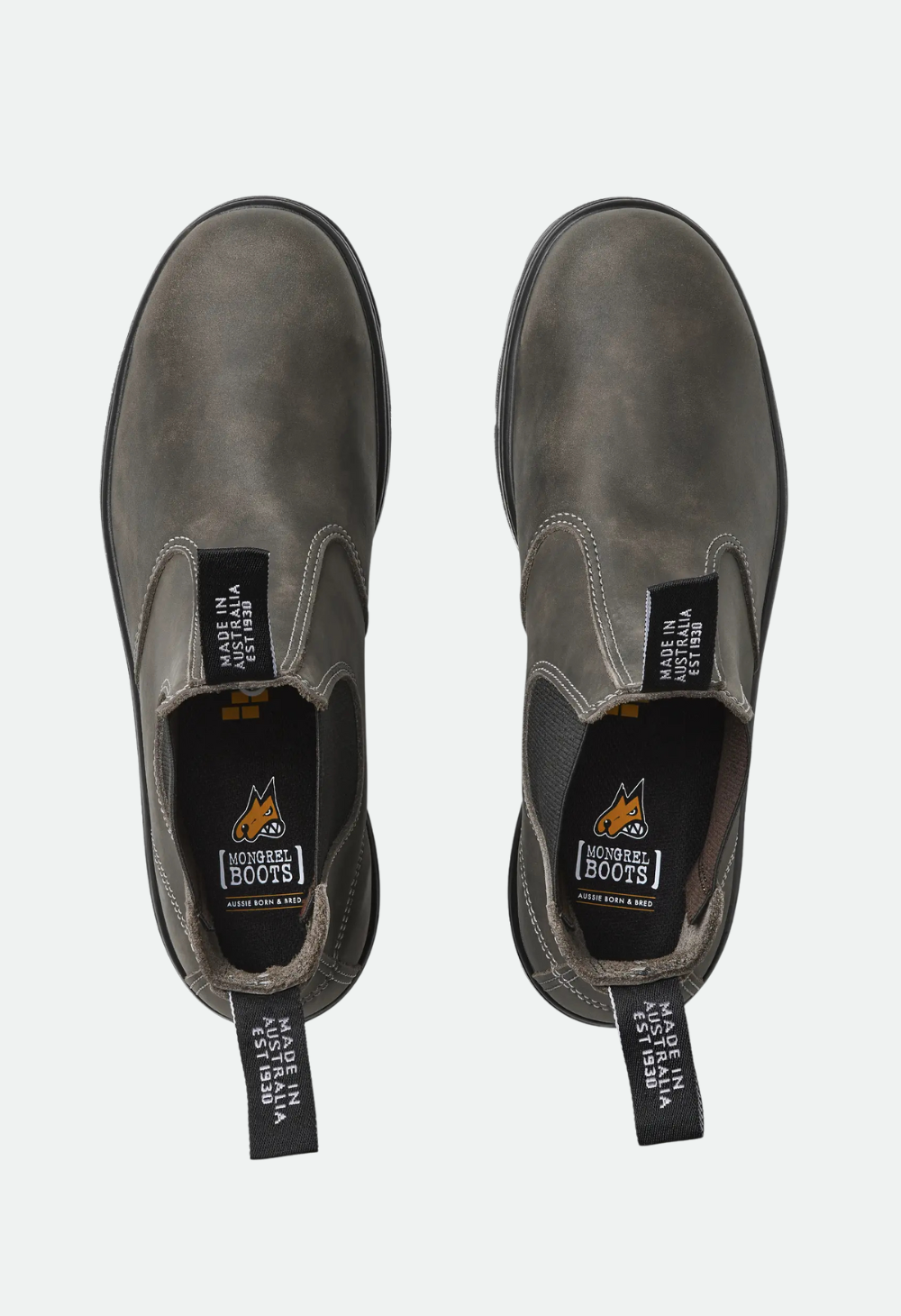 Mongrel Cloudy Grey K9 Elastic Sided Boot