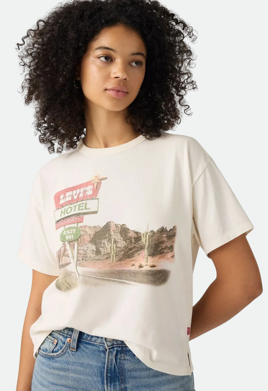 Levi's® Graphic Vintage Short-Sleeve Tee – Levi's Hotel VT Egret