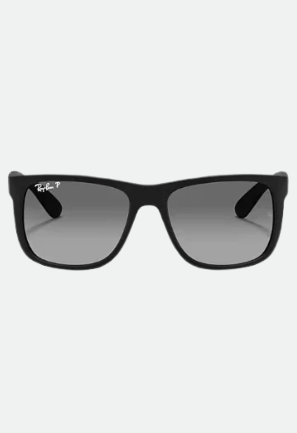 Ray-Ban Justin Rubber Black W/Light Grey Gradient Dark Grey