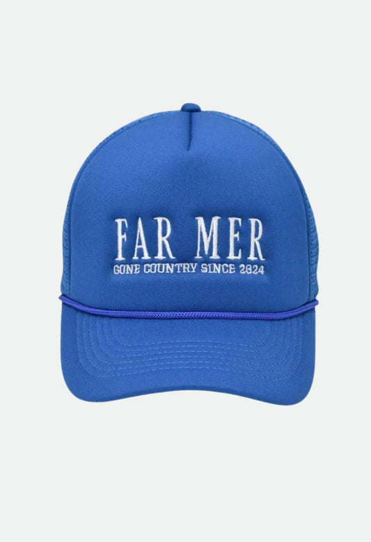 FAR MER Gone Country Foam Trucker – 5-Panel Snapback Cap