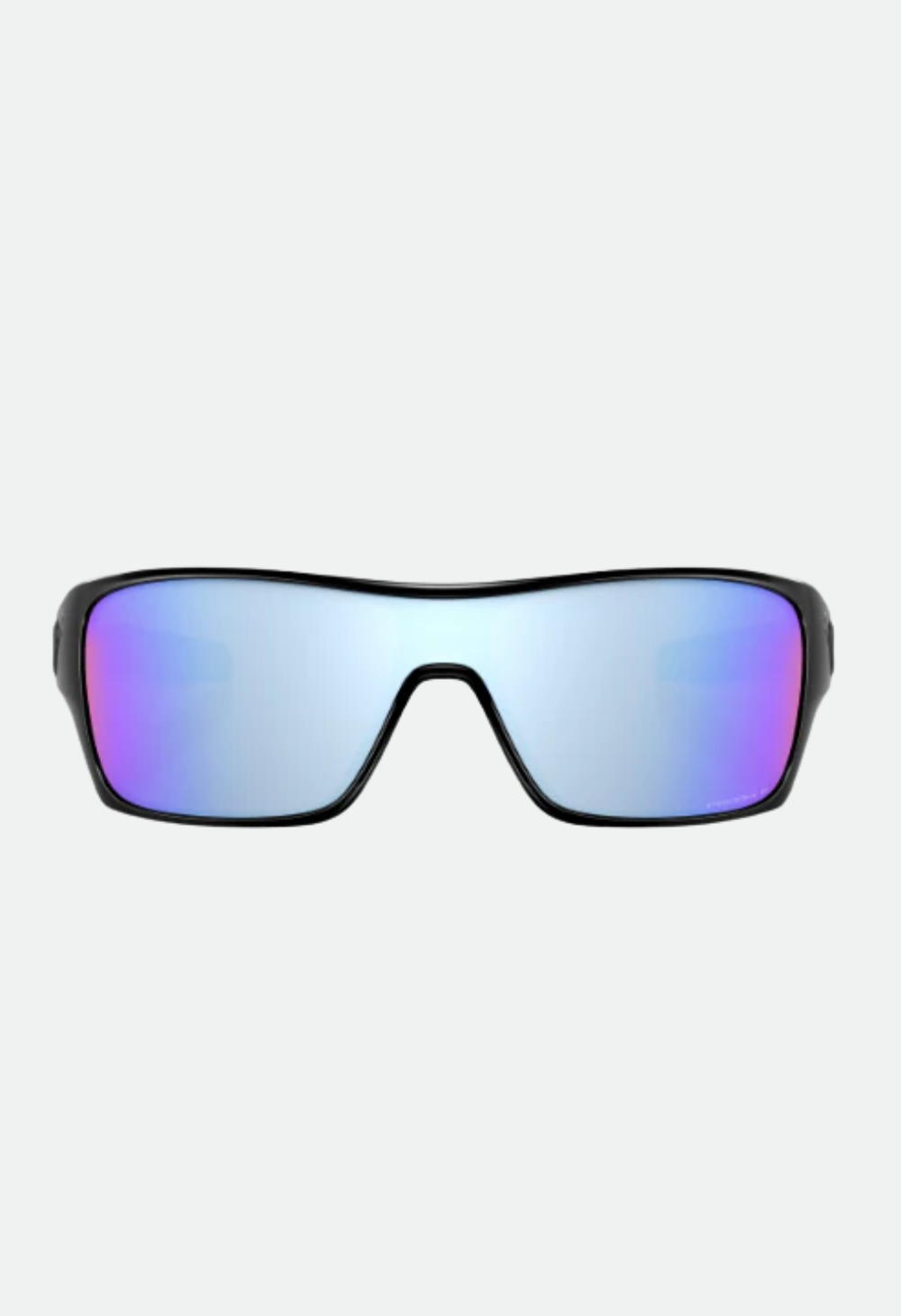 Oakley Turbine Rotor Sunglasses – Prizm Deep Water Polarized Lenses, Polished Black Frame
