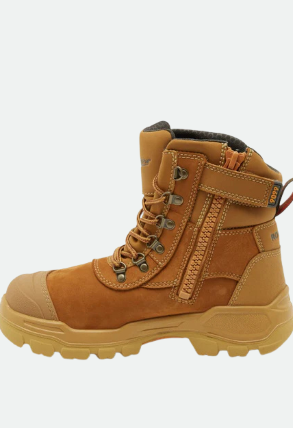 Blundstone Unisex Rotoflex 9099 MAX AquaShield Zip Side Safety Boot - Wheat