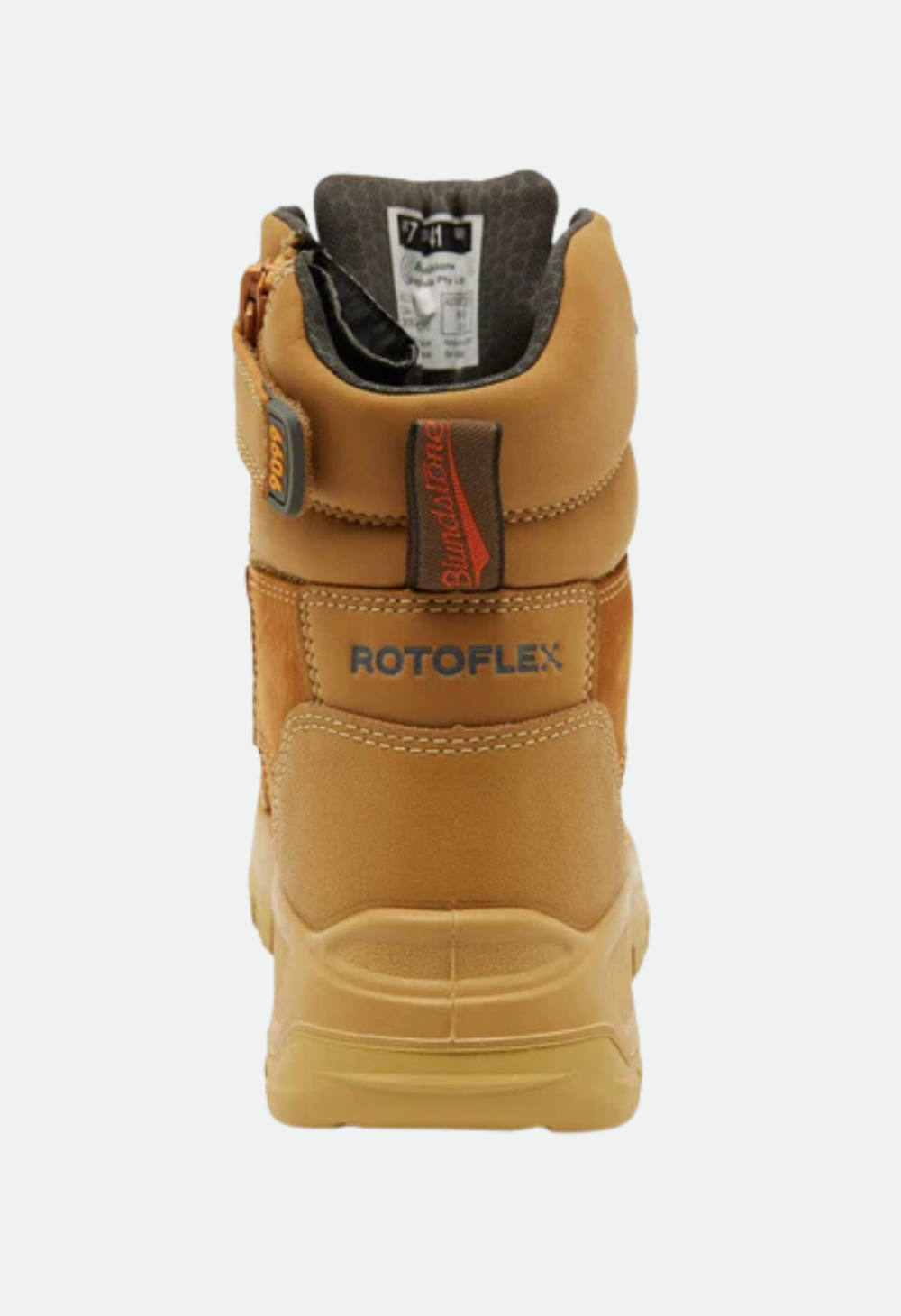 Blundstone Unisex Rotoflex 9099 MAX AquaShield Zip Side Safety Boot - Wheat