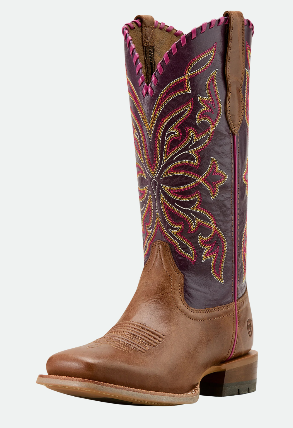 Ariat Women's Showdown Western Boot - Dark Tan|Vino