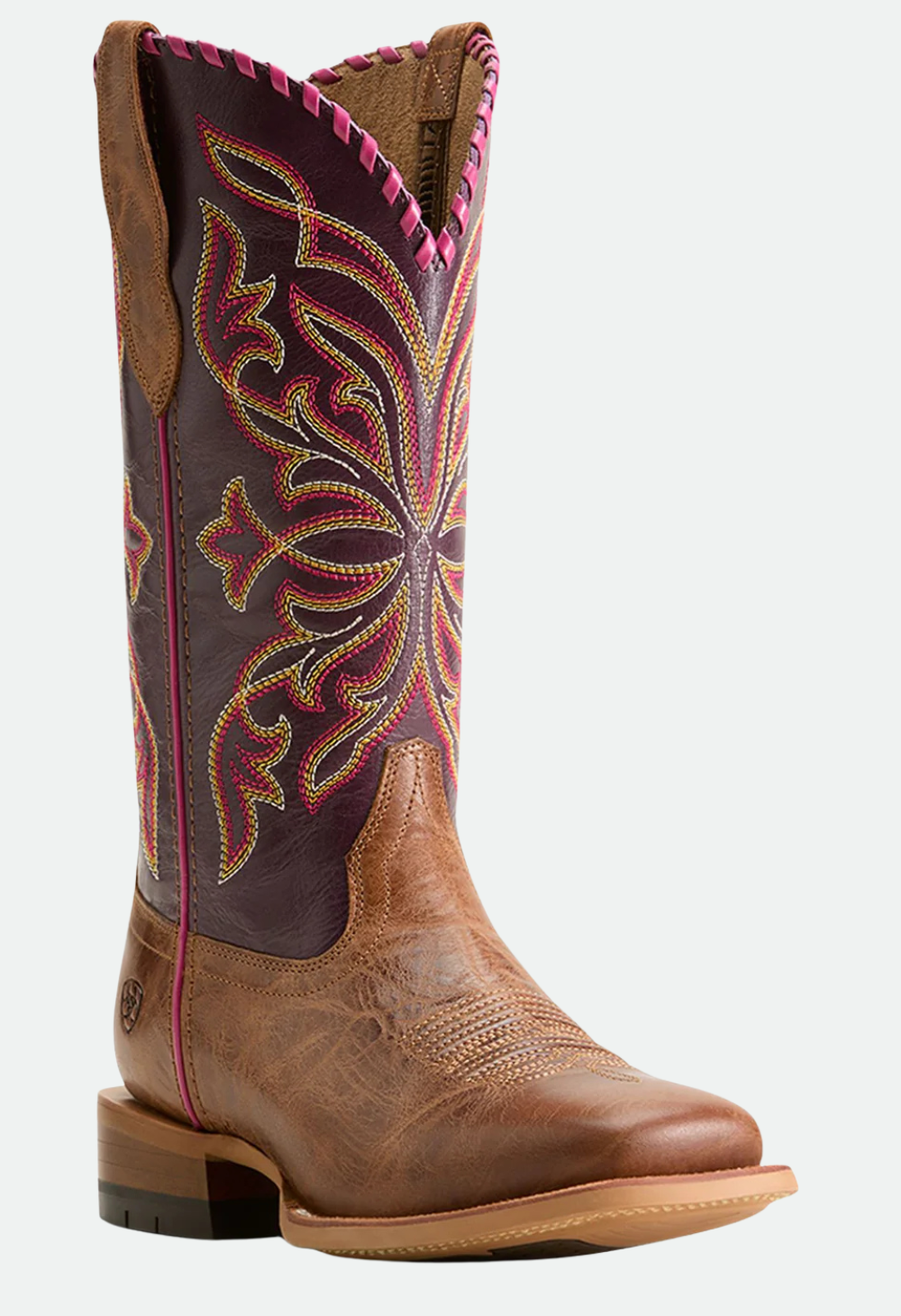 Ariat Women's Showdown Western Boot - Dark Tan|Vino