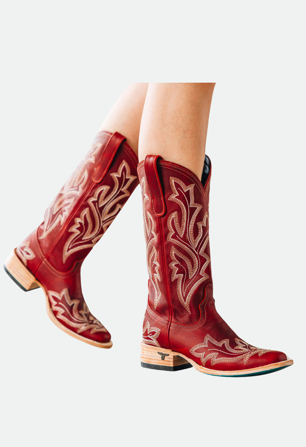 Lane Boots Saratoga Square Toe Smouldering Ruby
