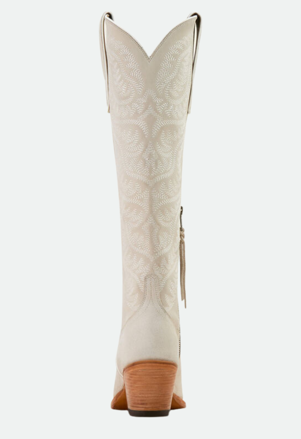 Ariat Women Laramie StretchFit Western Boot - Oyster Suede