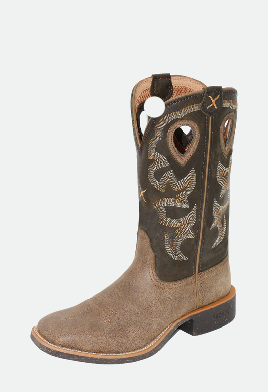 Twisted X Womens 11 Tech X 2  Boot - Bomber/Burnt Olive