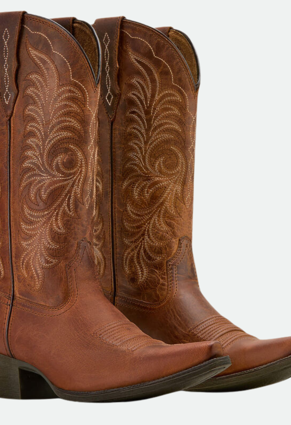 Ariat Women's Heritage X Toe StretchFit Western Boot - Rich Oak