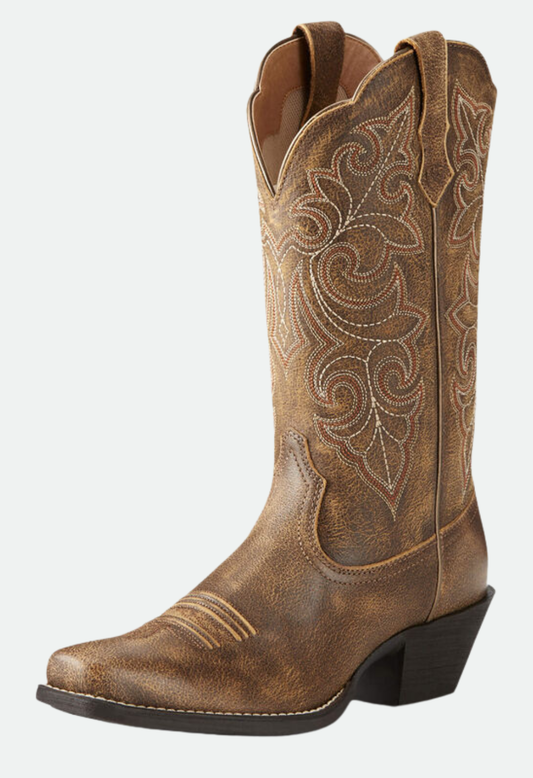 Ariat Women's Round Up Square Toe Western Boot