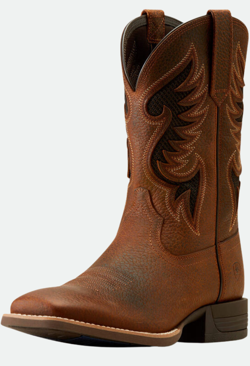 Ariat Men's Cowpuncher VentTEK Cowboy Boot - Brown Oiled Rowdy