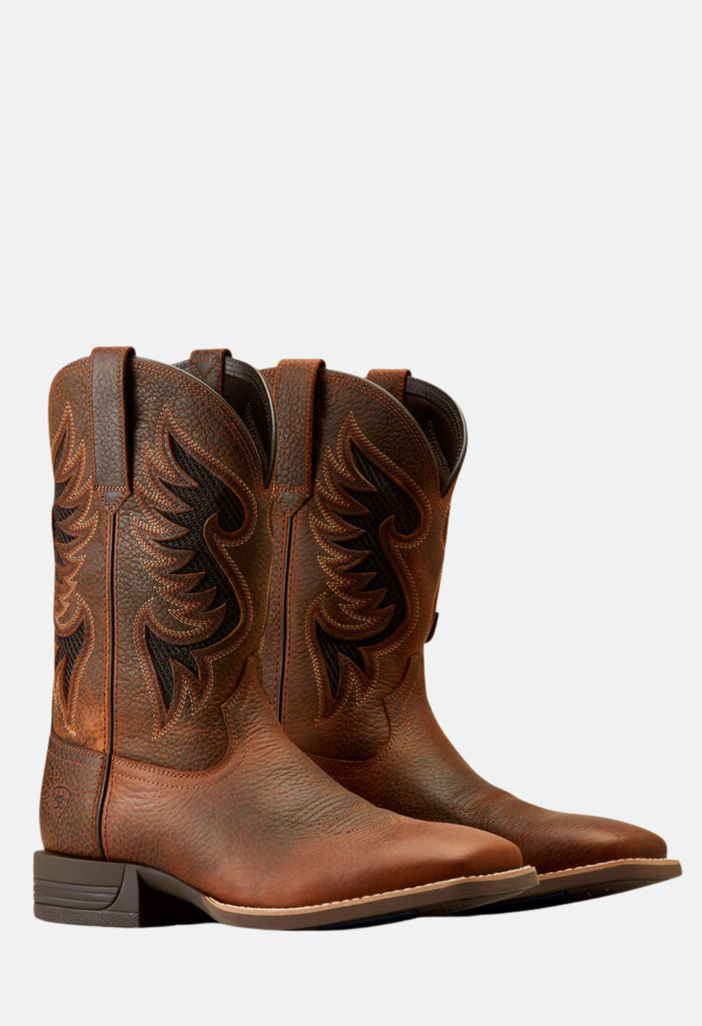 Ariat Men's Cowpuncher VentTEK Cowboy Boot - Brown Oiled Rowdy