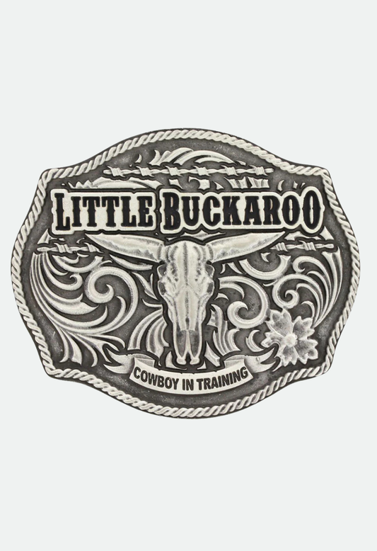 Montana Kid's Western Buckle - Classic Impression Lil'  Buckarro Skull Attitude
