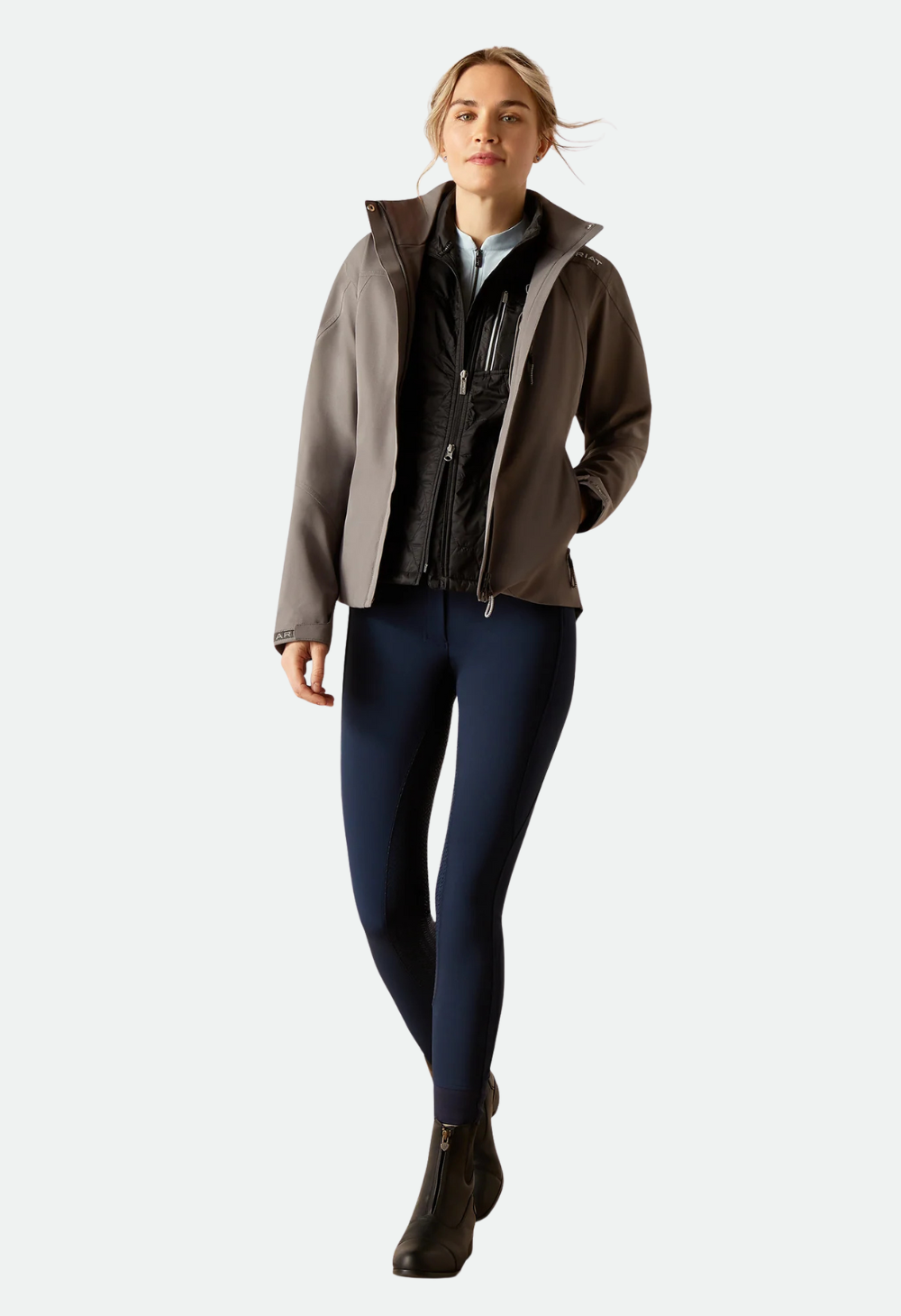 Ariat Womens Coastal H2O Jacket - Plum Grey (10048872)