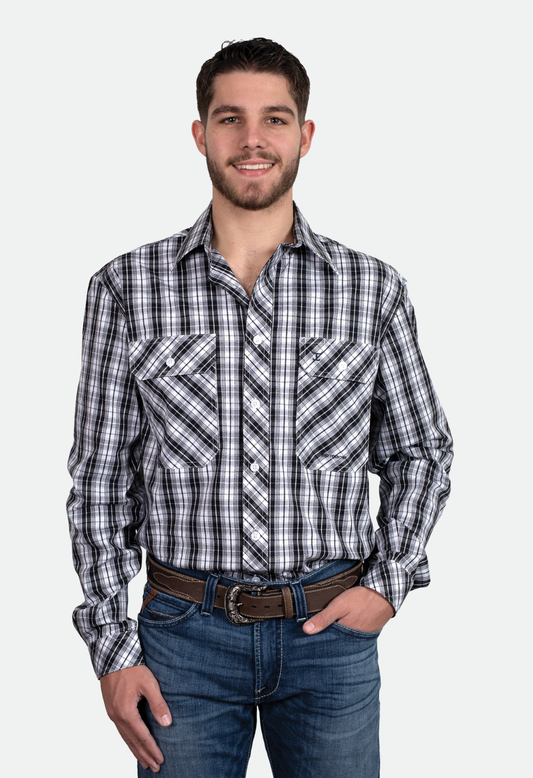 Just Country Men's Austin Full Button Work Shirt